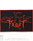нашивка celtic frost (надпись красная)