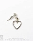 серьга сердце (малая)