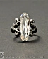 кольцо alchemy gothic (алхимия готик) r117 oneiza's quartz