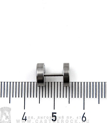 Обманка Плага Сталь с Гравировкой Инь-Ян 1,2 х 6 х 8/8