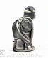 статуэтка воин (меч в левой руке, мраморная крошка)