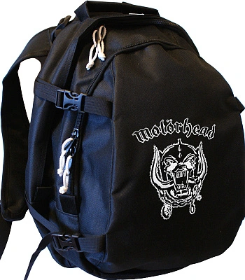 рюкзак с вышивкой motorhead (лого белое)