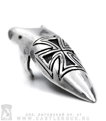 кольцо-коготь крест железный (разъемное)