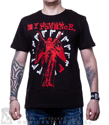 футболка my chemical romance "venganza!"