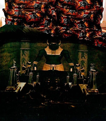 комплект постельного белья бог анубис в гробнице