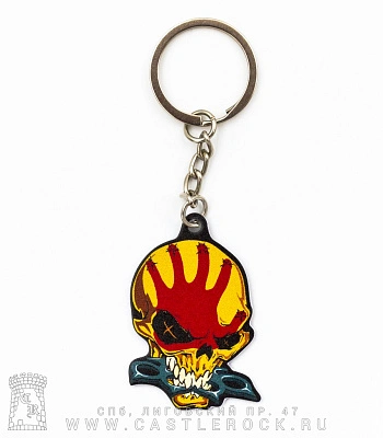 брелок металлический five finger death punch (большой)
