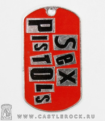 жетон sex pistols (красный)