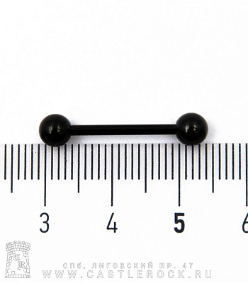 Штанга Сталь Черная с Шариками 1,6 х 16 х 5/5
