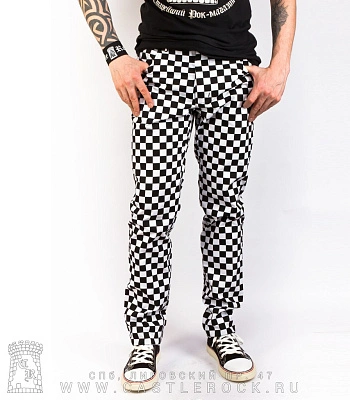 брюки клетка ska (крупная)