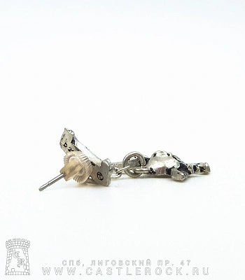 серьга alchemy gothic (алхимия готик) ulfe2 cursed dangler