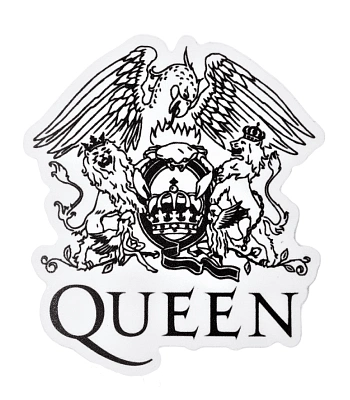 наклейка виниловая queen (герб)