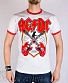 футболка ac/dc "high voltage 1975" (рингер)