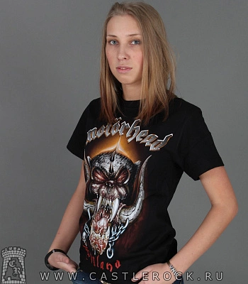 футболка motorhead "england" (принт цветной)