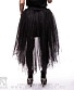 юбка из фатина черная (каскадная)