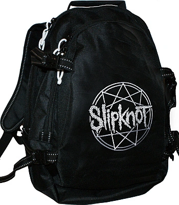 рюкзак с вышивкой slipknot (лого белое)