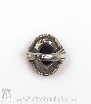 кольцо alchemy gothic (алхимия готик) r179 mori noir