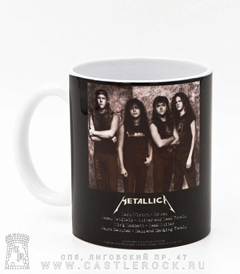кружка metallica (группа)