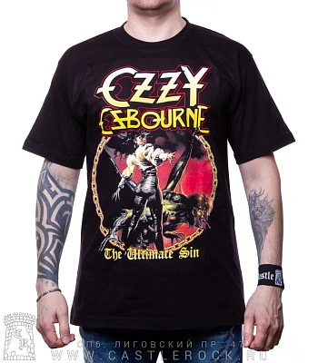 футболка ozzy osbourne "the ultimate sin"
