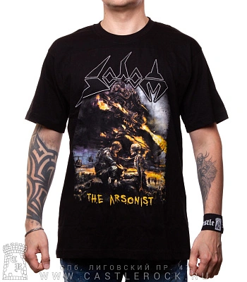 футболка sodom "the arsonist"