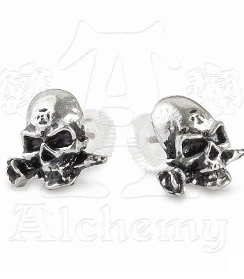 серьги alchemy gothic (алхимия готик) e147 alchemist