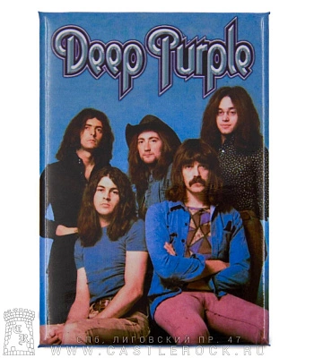 магнит прямоугольный deep purple (группа)