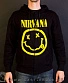 балахон на молнии nirvana (смайл)