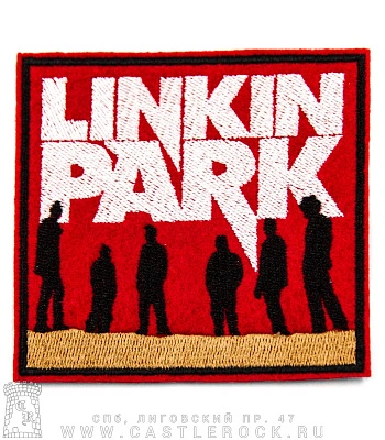 нашивка linkin park "minutes to midnight" (вышивка)