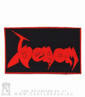 нашивка venom (лого красное)