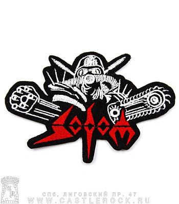 нашивка sodom (резная, вышивка)