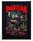 нашивка на спину pantera (череп)