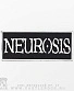 нашивка neurosis (лого белое)