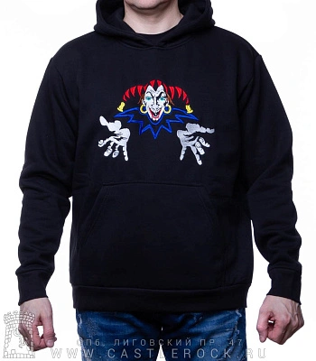 балахон король и шут (лого яркое, вышивка)