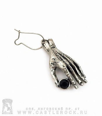 серьга alchemy gothic (алхимия готик) e261 cadavarus