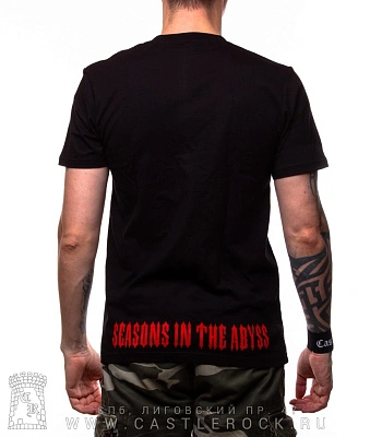 футболка slayer "season in the abyss"