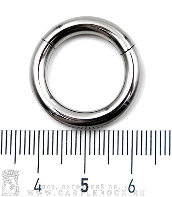 Сегментное Кольцо Кликер Хард Сталь 4 х 16