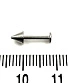 Лабрет Сталь с Шипом 1,2 х 8 х 4