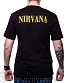 футболка nirvana (смайл, надпись сверху)