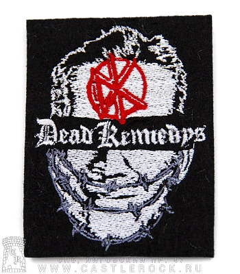 нашивка dead kennedys "give me convenience or give me death" (вышивка)