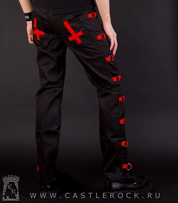 брюки карман красный крест