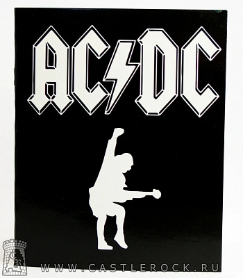 тетрадь ac/dc