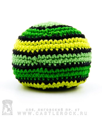 сокс полосатый (зеленый, черный, салатовый, пластиковые гранулы)