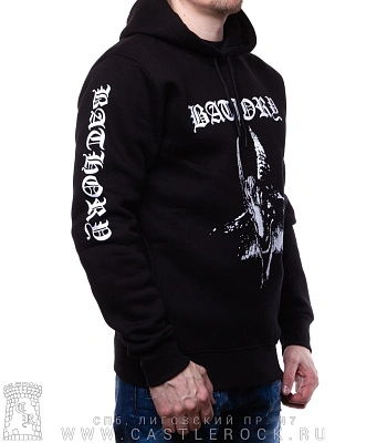 балахон bathory (козел ч/б)