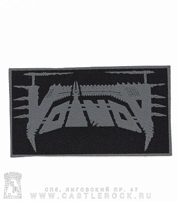 нашивка voivod (лого серое)