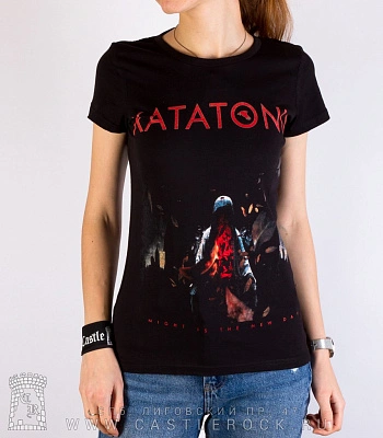 женская футболка katatonia "night is the new day