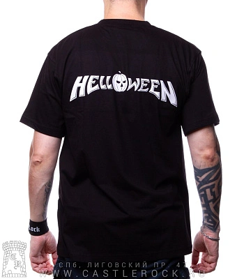 футболка helloween "walls of jericho"