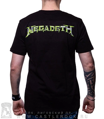 футболка megadeth toxic vic