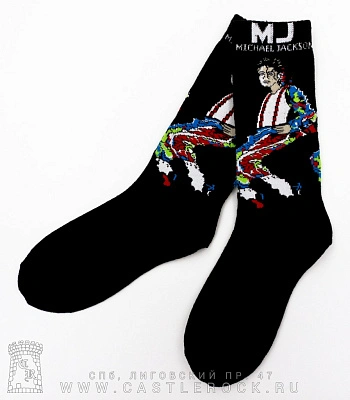 носки michael jackson (черные)