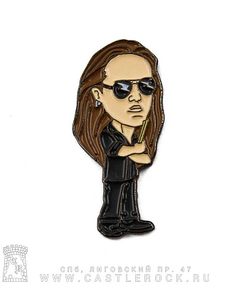 значок цанга metallica lars ulrich