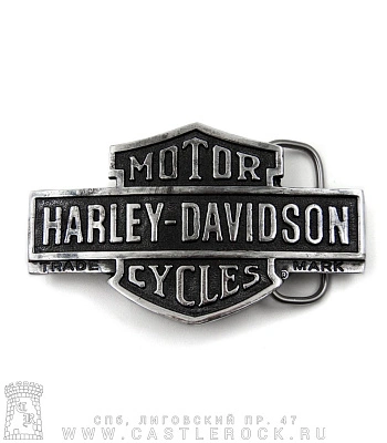 пряжка harley-davidson (лого)