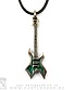 подвес joker гитара warlock "heavy metal" эмаль (зеленая)